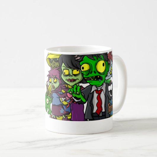 Gehirn Sippy Schale Kaffeetasse (VorderseiteRechts)