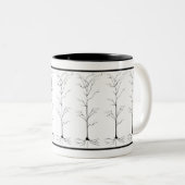 Gehirn-Tasse Zweifarbige Tasse (VorderseiteRechts)