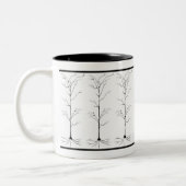 Gehirn-Tasse Zweifarbige Tasse (Links)