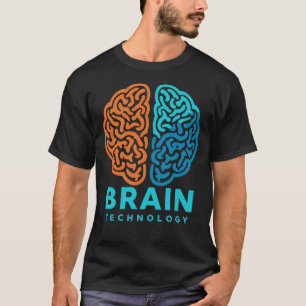 Gehirn Technologie - Geteilte Hemisphären Geist T-Shirt