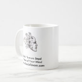 Gehirn-Tumoren stehlen Ihren Frieden der Kaffeetasse (Vorderseite Links)