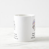 Gehirn-Tumoren stehlen Ihren Frieden der Kaffeetasse (Mittel)