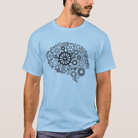 Gehirn übersetzt T - Shirt (Vorderseite)
