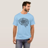 Gehirn übersetzt T - Shirt (Vorne ganz)