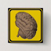 Gehirn voran! button (Vorderseite)