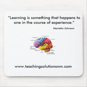 Gehirn, www.teachingsolutionsnm.com, "i lernend… mousepad