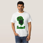 Gehirn-Zombie-T - Shirt (Vorne ganz)
