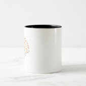 Gehirn Zweifarbige Tasse (Mittel)