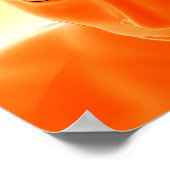 Gehirnaktivität, konzeptionelle Computerarbeit Poster (Ecke)