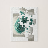 Gehirnanalyse, konzeptionelle Computergrafik. Puzzle (Vertikal)