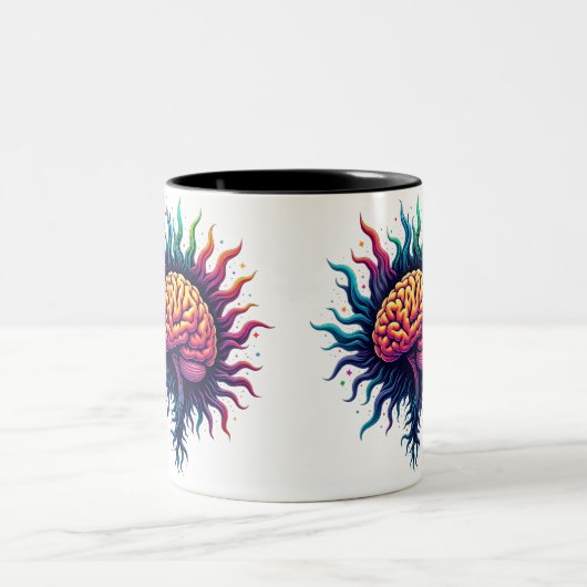 Gehirnanatomie Kaffeepause Tasse (Mittel)