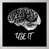 Gehirnanatomie - Nutzen Sie es Poster (Vorne)