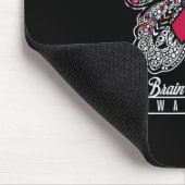 Gehirnaneurysm-Awareness Butterfly Liebhaber Gesch Mousepad (Ecke)