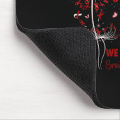 Gehirnaneurysm Bewusstsein Glaube Hoffnung Liebe L Mousepad (Ecke)