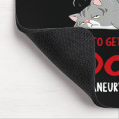 Gehirnaneurysma-Bewusstsein Elefant 1 Mousepad (Ecke)