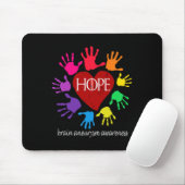 Gehirnaneurysma Krieger1 Mousepad (Mit Mouse)