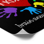 Gehirnaneurysma Krieger1 Poster (Ecke)