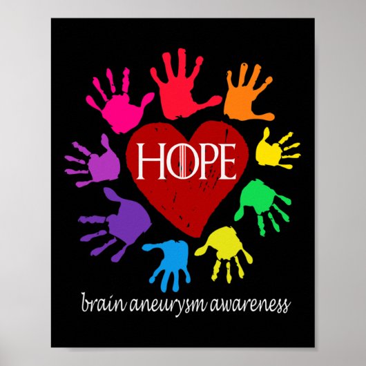 Gehirnaneurysma Krieger1 Poster (Vorne)