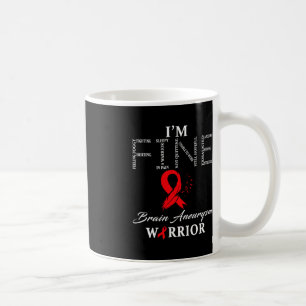 Gehirnaneurysma Krieger I'm Fine Kaffeetasse