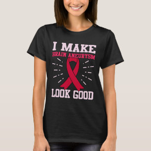Gehirnaneurysma sehen gut bekannt Monat Unterstütz T-Shirt
