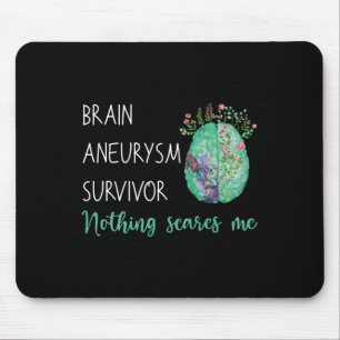 Gehirnaneurysma Survivor Nichts stört mich Mousepad