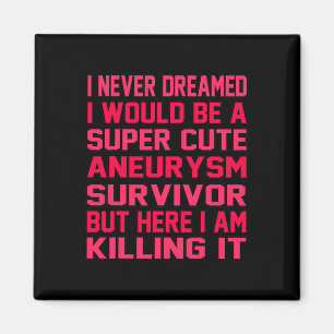 Gehirnaneurysma Überlebende Sensibilität Monat Unt Magnet