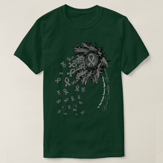 Gehirnbehinderungen Sonnenblumen T-Shirt (Design vorne)