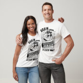Gehirnbeladung... Bitte warten - Funny Thinking Mo T-Shirt (Unisex)
