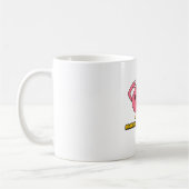 Gehirnbeladung - Funny Cartoon Brain Design for Ev Kaffeetasse (Links)