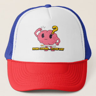 Gehirnbeladung - Funny Cartoon Brain Design for Ev Truckerkappe