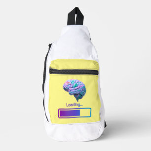 Gehirnbelastung Crossbody Bag