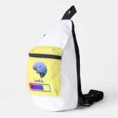 Gehirnbelastung Crossbody Bag (Rechte Ecke)