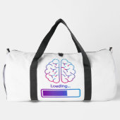 Gehirnbelastung Duffle Bag (Rückseite)