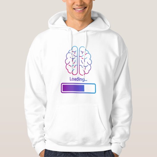 Gehirnbelastung Hoodie (Vorderseite)