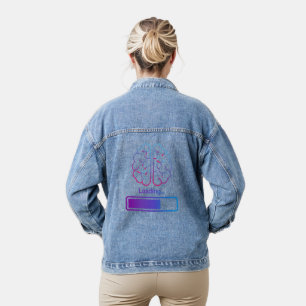 Gehirnbelastung Jeansjacke
