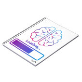 Gehirnbelastung Notizblock (Linke Seite)