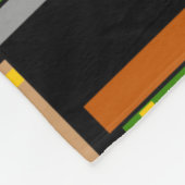 Gehirnbücher und Kerzen Fleecedecke (Ecke)
