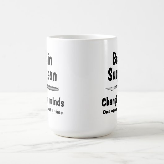 Gehirnchirurg Kaffeetasse (Mittel)