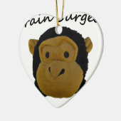 Gehirnchirurg Keramik Ornament (Links)