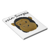 Gehirnchirurg Notizblock (angewinkelt)