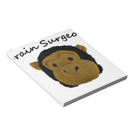 Gehirnchirurg Notizblock (angewinkelt)