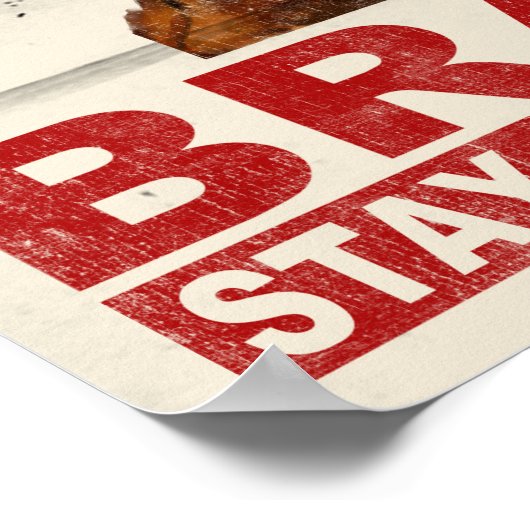 Gehirncup Poster (Ecke)