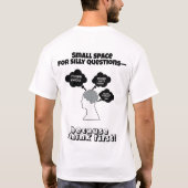 Gehirndiagramm "Dinge, die ich kenne, und dumme Fr T-Shirt (Rückseite)
