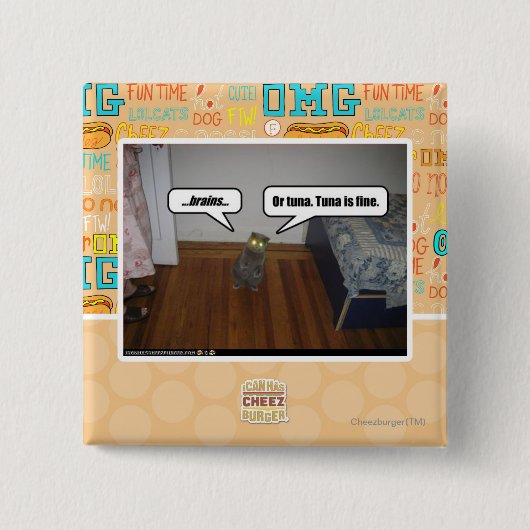 Gehirne Button (Vorderseite)