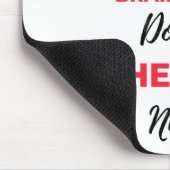 Gehirne eines Arzthelfers 2 Mousepad (Ecke)