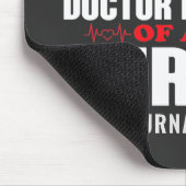 Gehirne eines Arzthelfers Mousepad (Ecke)