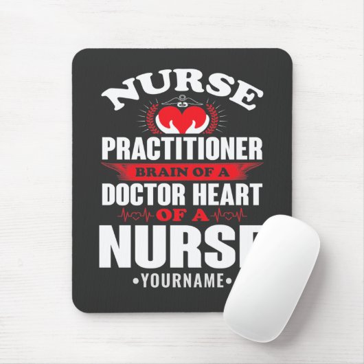 Gehirne eines Arzthelfers Mousepad (Mit Mouse)