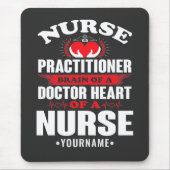 Gehirne eines Arzthelfers Mousepad (Vorne)