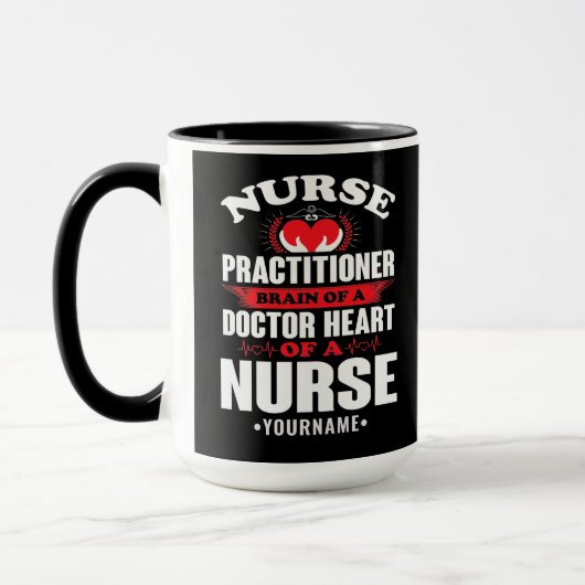 Gehirne eines Arzthelfers Tasse (Links)
