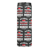 Gehirne eines Arzthelfers Thermosbecher (Rückseite)